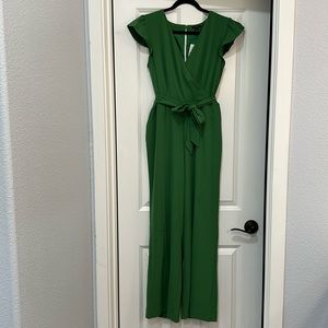 Ann Taylor One Piece Tie Waist Jumpsuit, Size 6